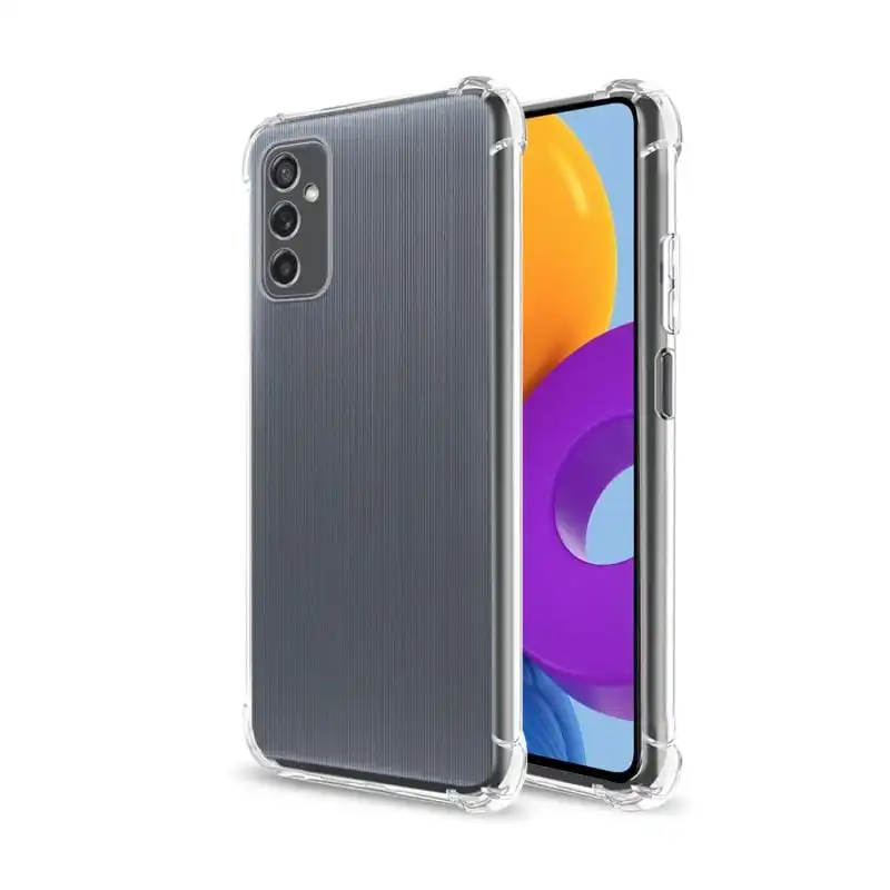 PcCom Essential Funda Antishock Transparente para Samsung Galaxy M13