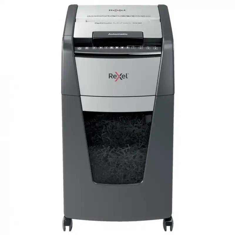 Rexel Optimum Autofeed 300M Destructora de Papel Microcorte 60L