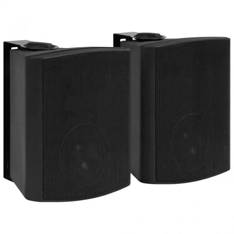 VidaXL Altavoces de Pared para Interior/Exterior 120W Negro