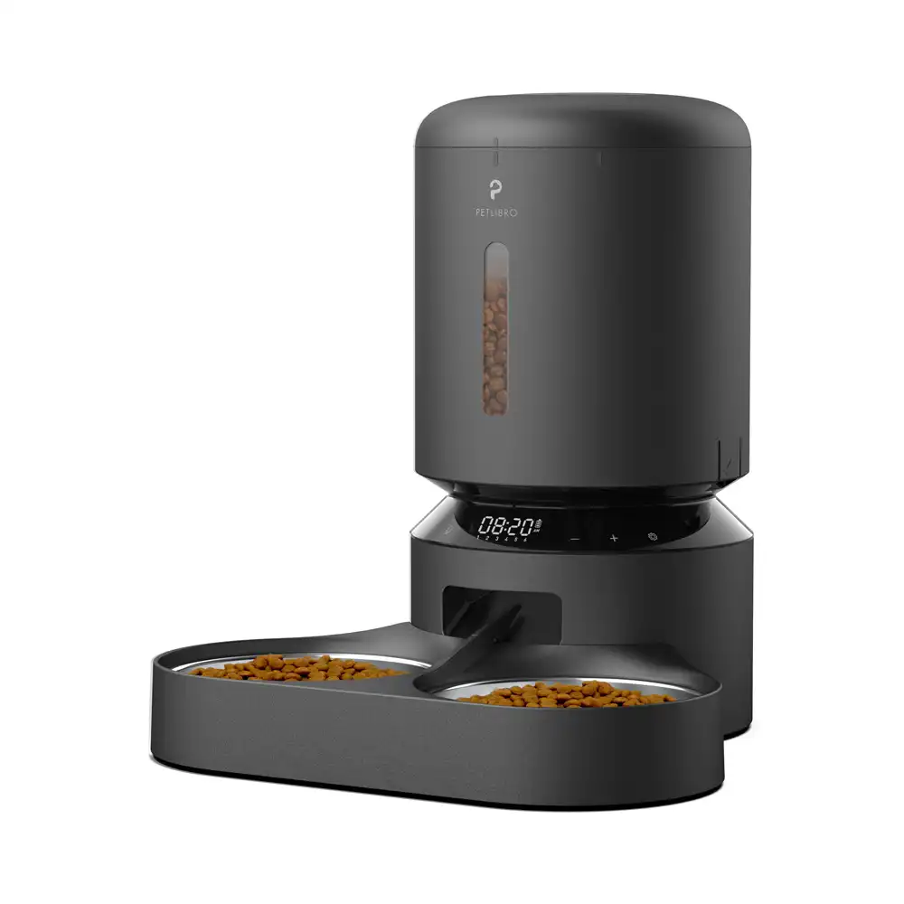 Comedero automático PETLIBRO Granary WiFi con doble comedero - hasta 5 litros de comida seca