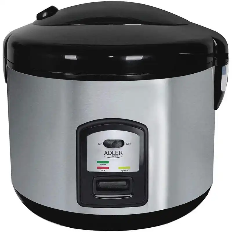 Adler AD 6406 Arrocera 1000W Acero Inoxidable/Negra