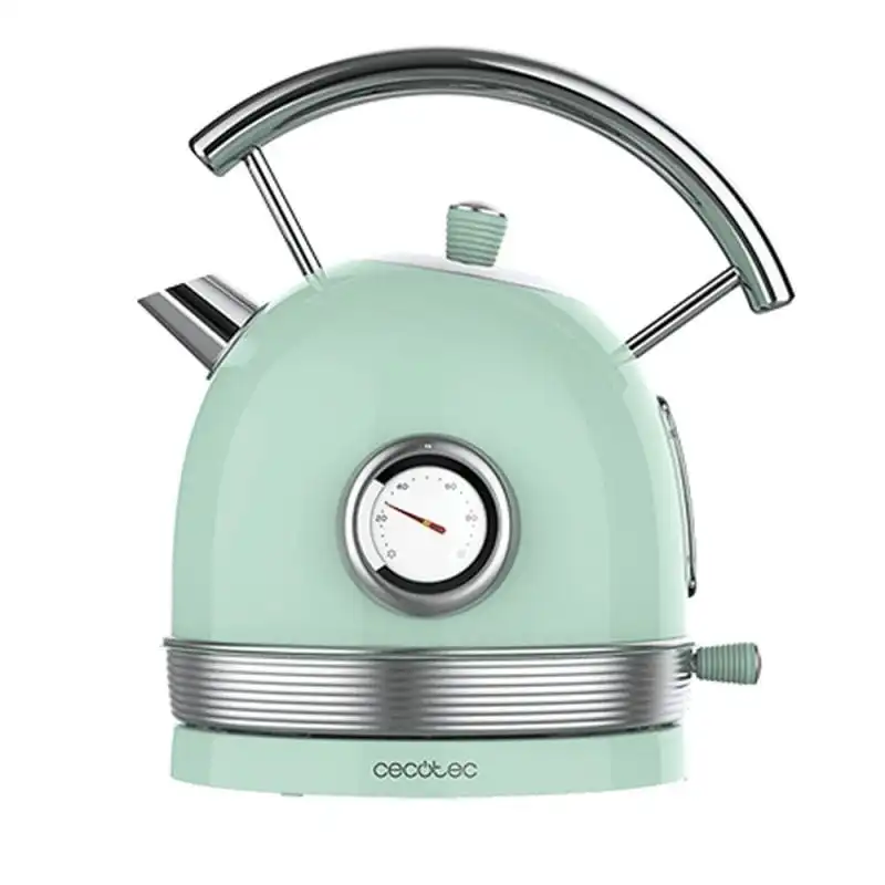 Cecotec Thermosense 420 Vintage Light Green Hervidor de Agua 1.8L 2200W