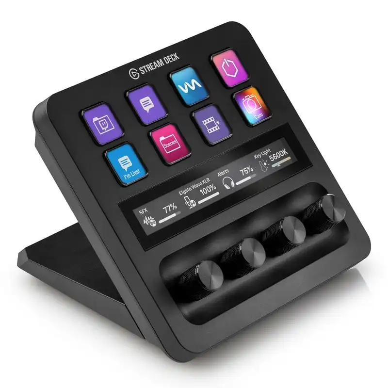 Elgato Stream Deck + Controlador de Estudio Negro