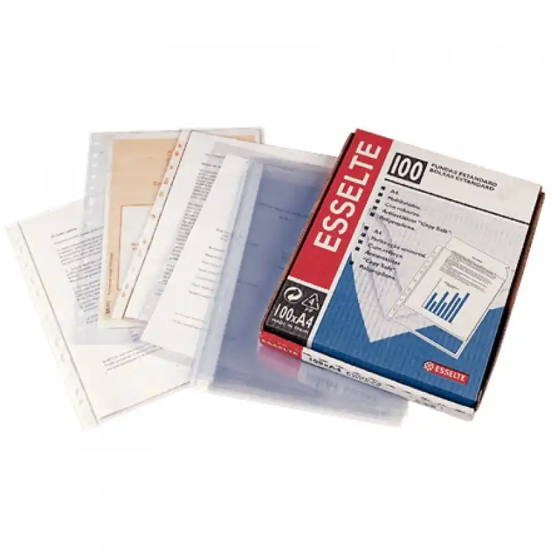 Esselte Funda Portadocumentos 16 Taladros Caja 100 Uds