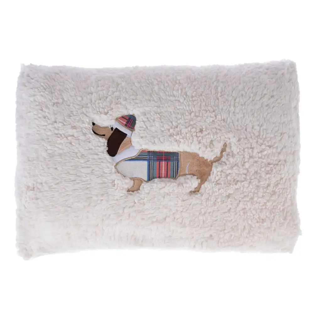 Cojín TIAKI Winter Dog - L 50 x An 30 cm