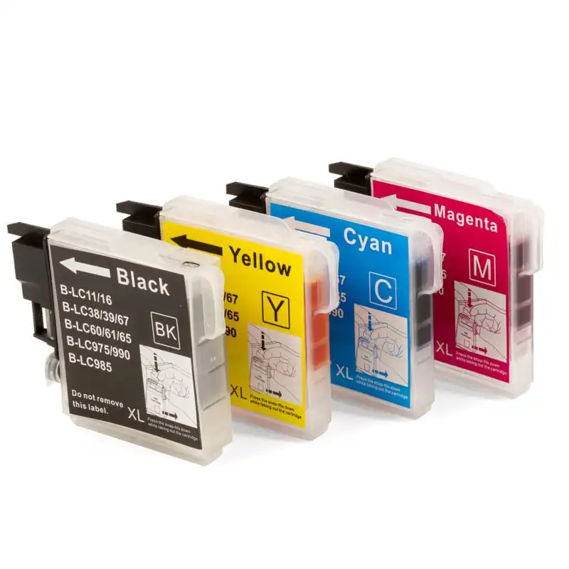 ZipZap Cartuchos Tinta Compatible Brother LC-985 Multicolor Pack 20