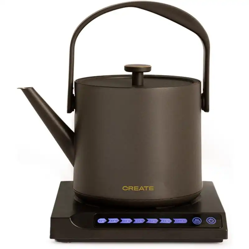 Create Hattori Hervidor de Agua Eléctrico 0.5L Negro