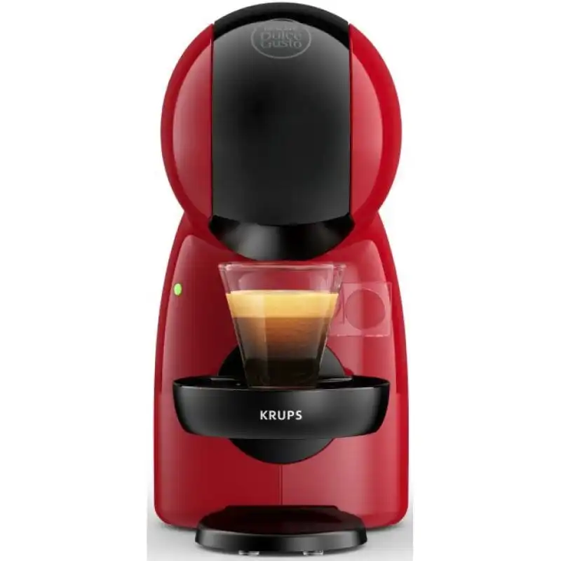 Krups Nescafé Dolce Gusto Piccolo XS KP1A35P16 Cafetera de Cápsulas Multibebida 15 Bares Roja