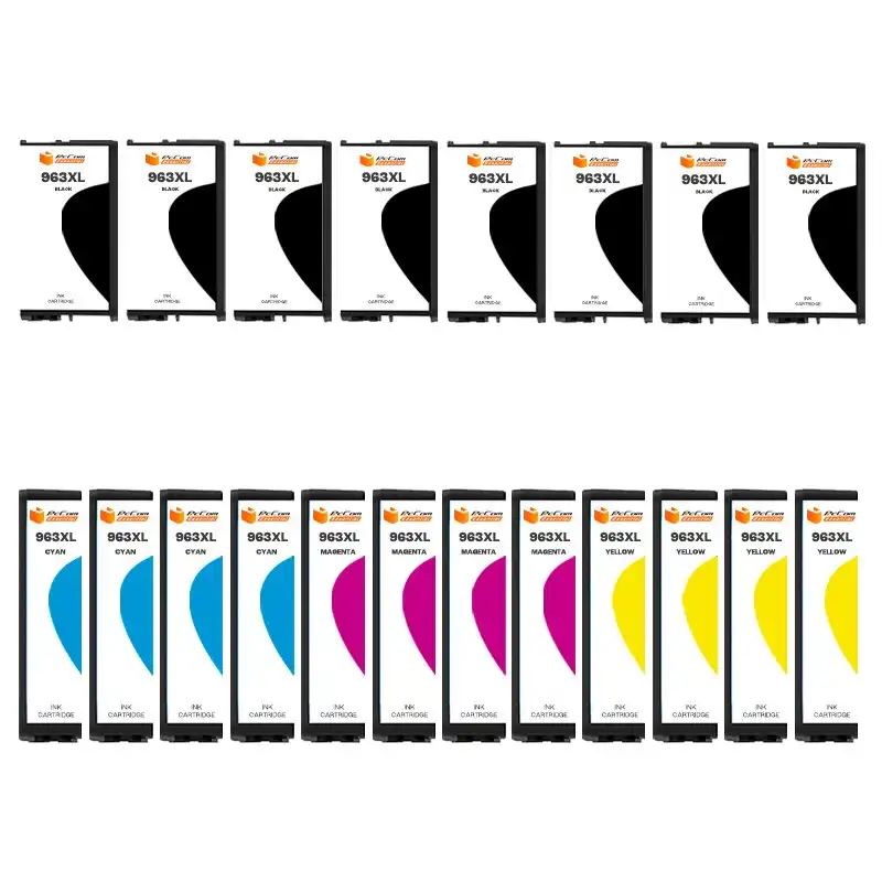 Pccom Essential HP 963XL Cartucho Tinta Compatible Negro/Cian/Magenta/Amarillo Pack 20