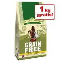 James Wellbeloved Adult sin cereales Cordero y verdura - 10 kg