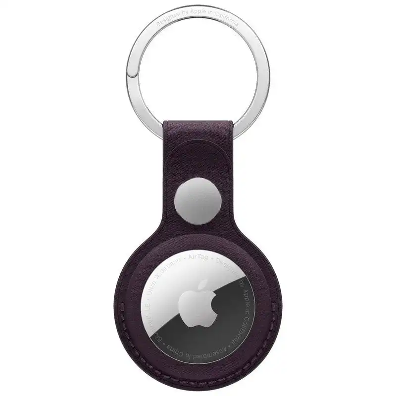 Apple Llavero de Trenzado Fino Mora para AirTag