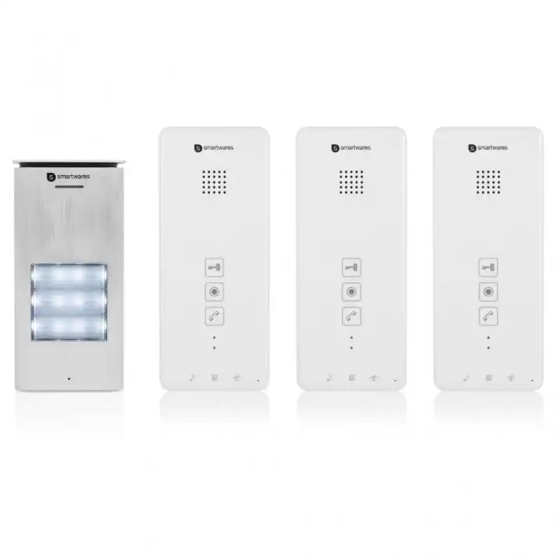 Smartwares DIC-21132 Intercomunicador 3 Apartamentos