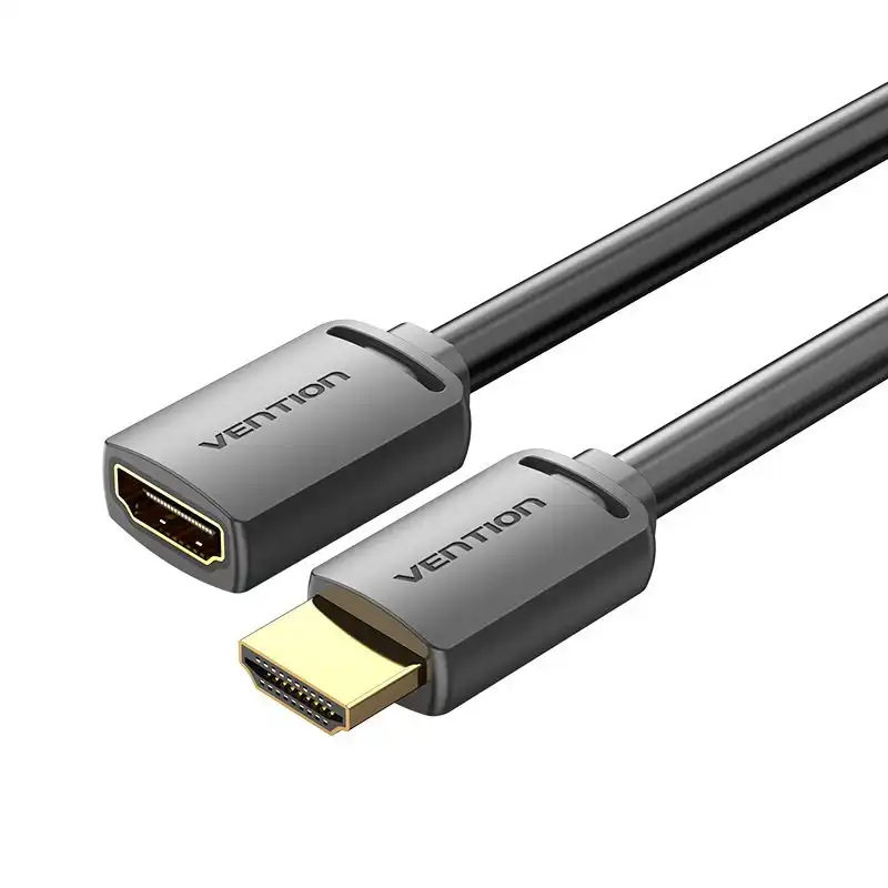 Vention Cable Alargador HDMI 4K Macho/Hembra 1m Negro