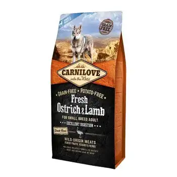 Carnilove Canine Adult Small Fresh Avestruz Cordero 6kg