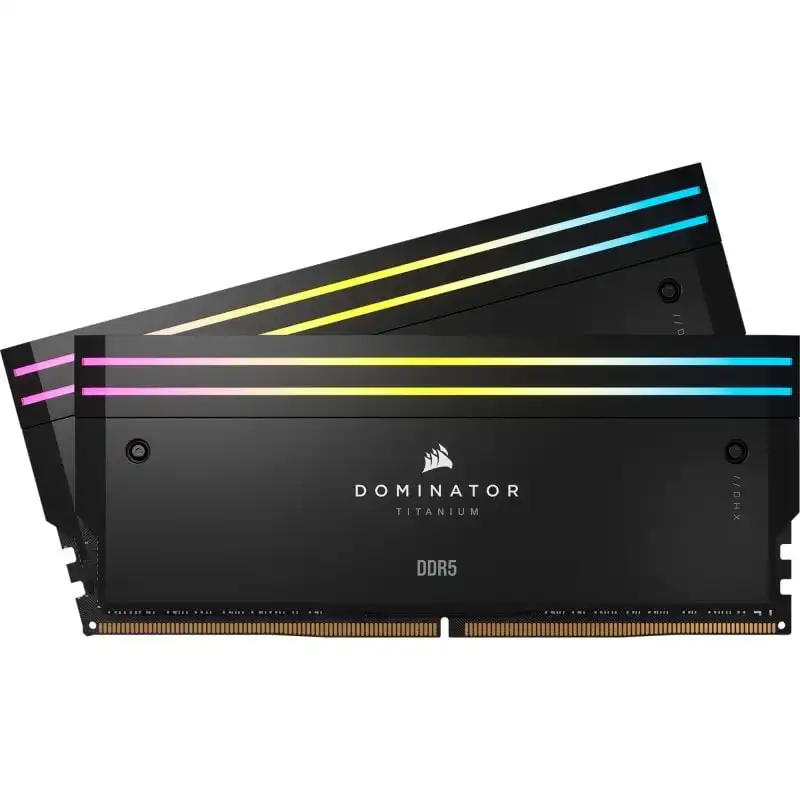 Corsair Dominator Titanium DDR5 6600MHz 32GB 2x16GB CL32 XMP Negro