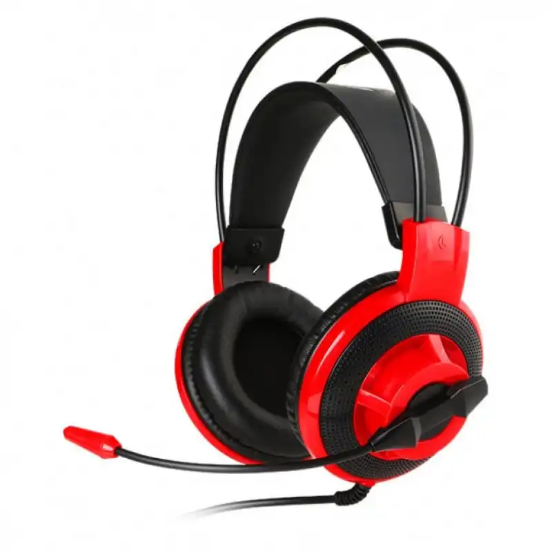 MSI DS501 Auriculares Gaming Negro/Rojo