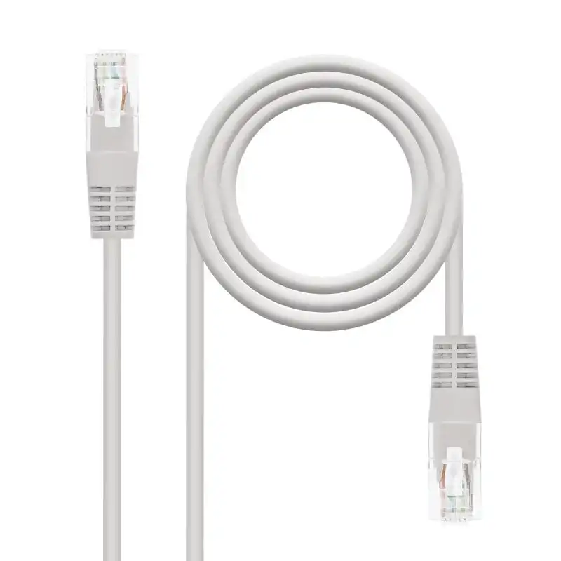 Nanocable Cable de Red Latiguillo RJ45 CAT.6 UTP AWG24 Gris 25 m