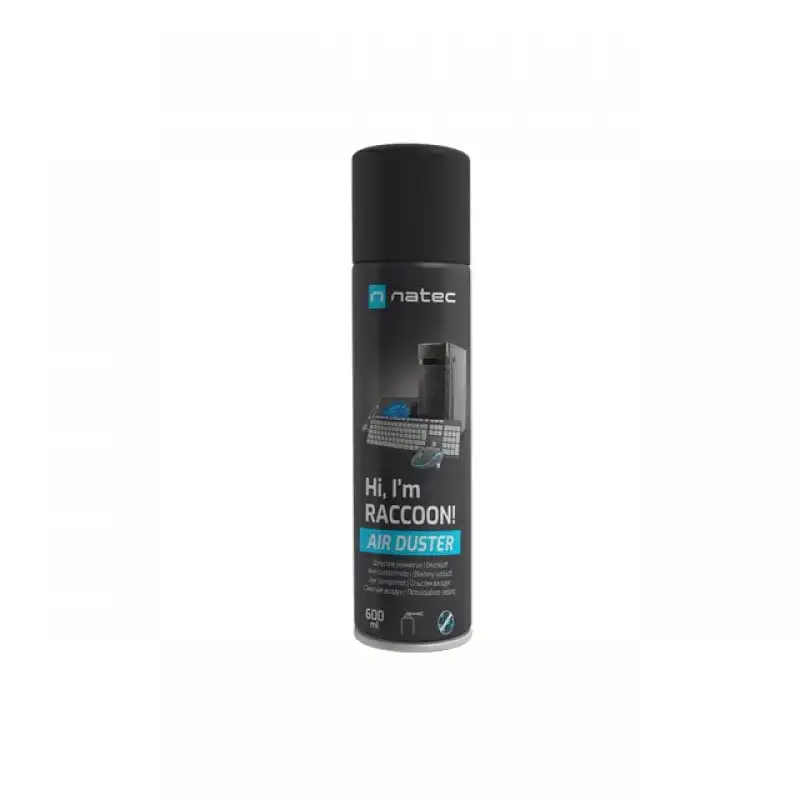 Natec Raccoon Air Limpiador de Aire Comprimido 600ml