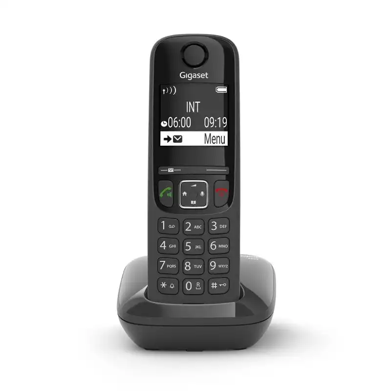 Gigaset AS690 Teléfono Inalámbrico Negro