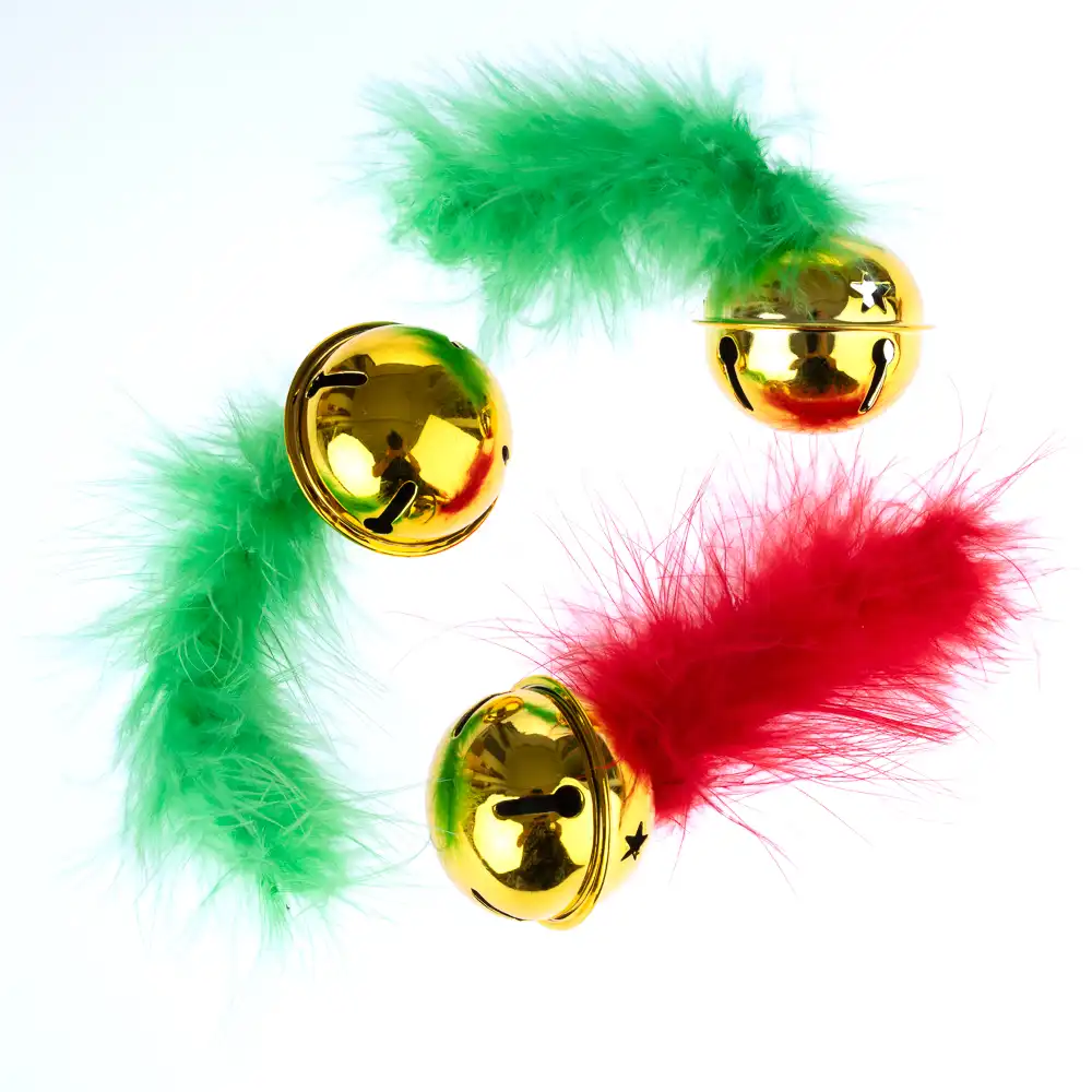 Set de cascabeles TIAKI Jingle Bell juguete para gatos - set de 3