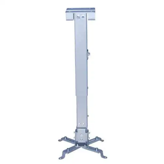 TooQ Soporte Proyector Universal Inclinable Techo Plata