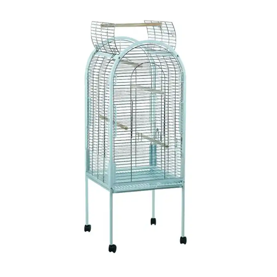 Flamingo Lorre Jaula Blanca para loros