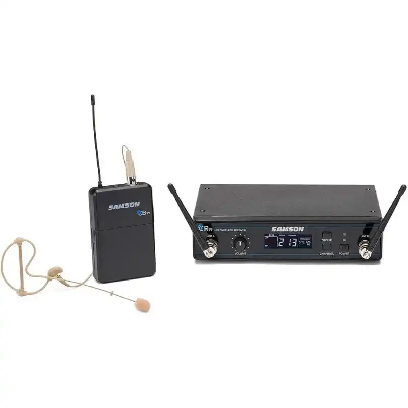 Samson Concert 99 Earset Micrófono Inalámbrico de Diadema + Receptor