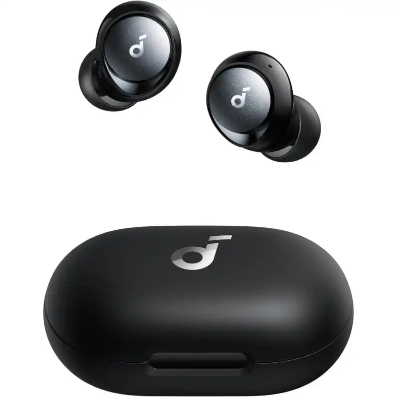 Soundcore Space A40 Auriculares Inalámbricos con Cancelación de Ruido Negros