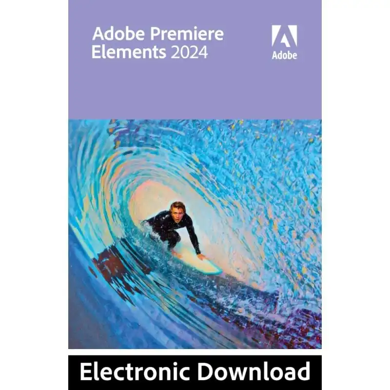 Adobe Premiere Elements 2024 Licencia Perpetua 2 PC Descarga Digital