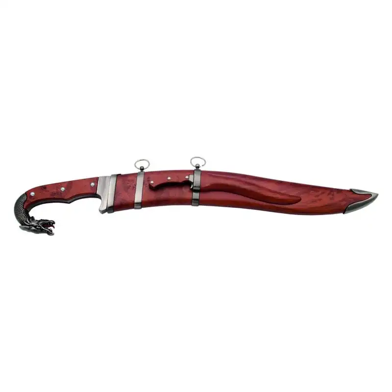 Amont Réplica Daga Falcata Dragón con Cuchillo 43.5cm