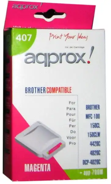 Cartucho Tinta Compatible con Brother LC-900M Magenta