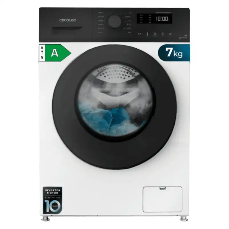 Cecotec Bolero DressCode 7150 Inverter Lavadora Carga Frontal 7Kg A Blanca