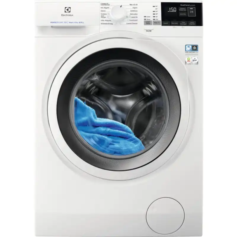 Electrolux EW7W4858OB Lavadora Carga Frontal 8Kg D Blanca