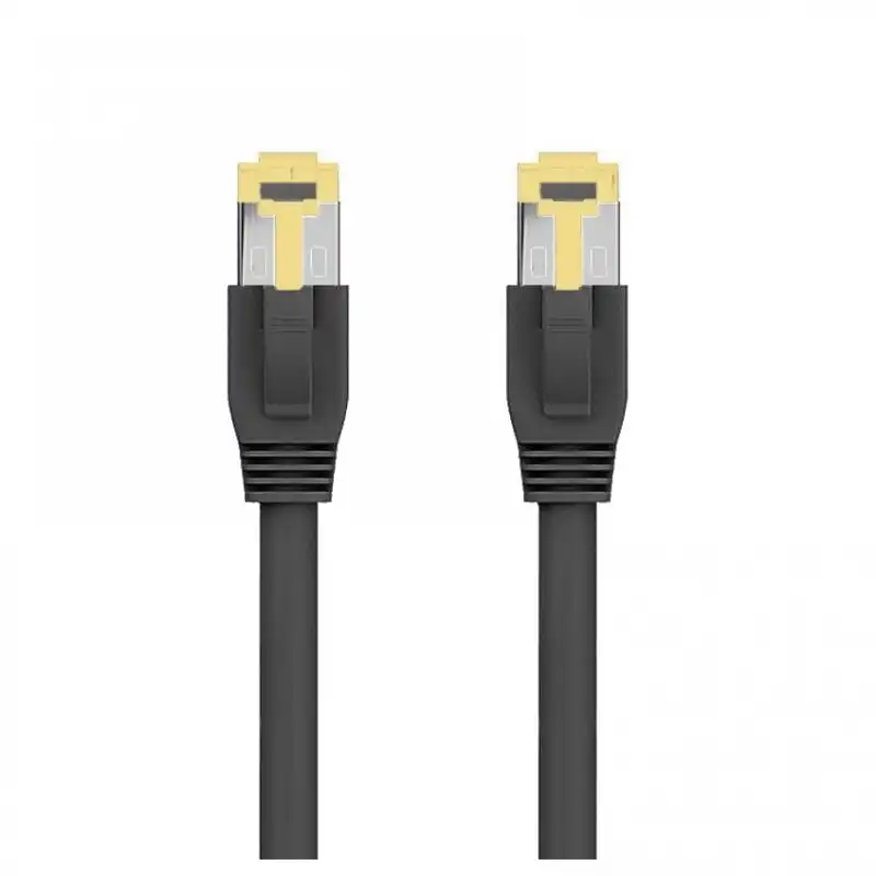 Ewent Cable de Red RJ45 Cat.8.1 S/FTP 25cm Negro
