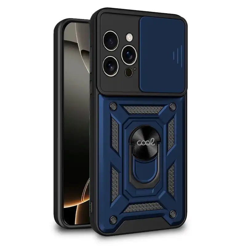 Cool Funda Hard Ring Marino para iPhone 16 Pro