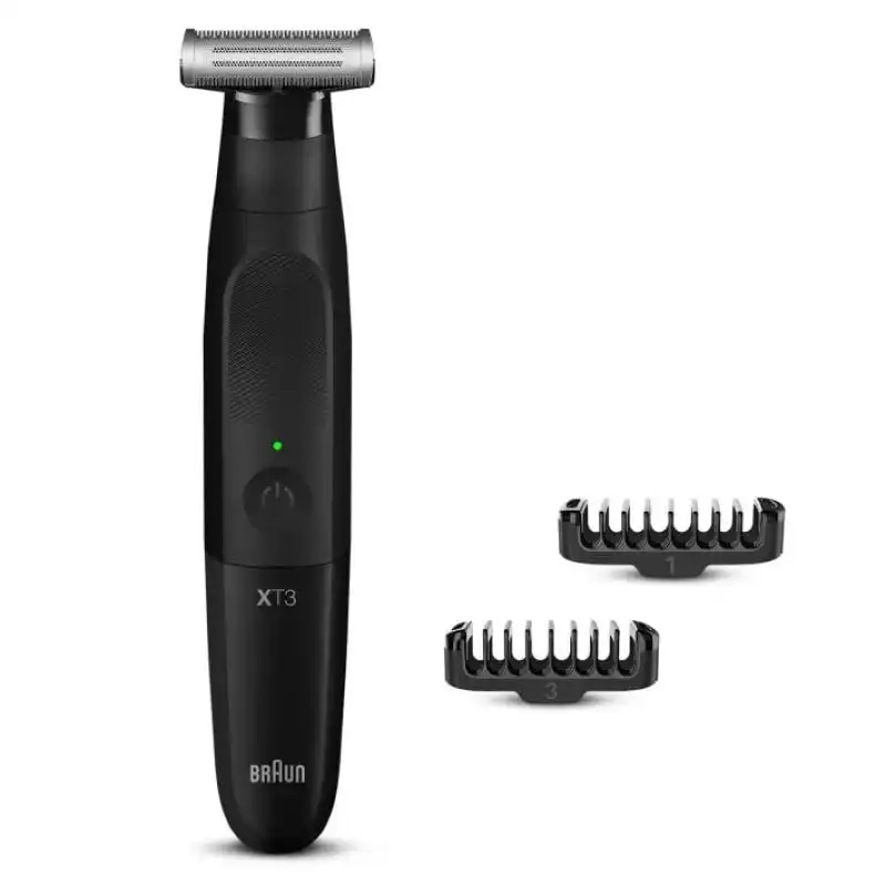 Braun Series X XT3100 Recortadora Afeitadora Corporal Inalámbrica + 3 Accesorios