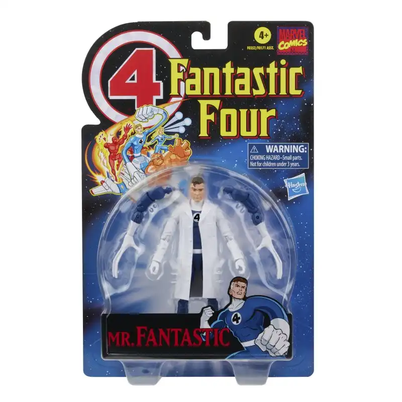 Hasbro Original Marvel Legends Series Fantastic Four Mr. Fantástico Figura