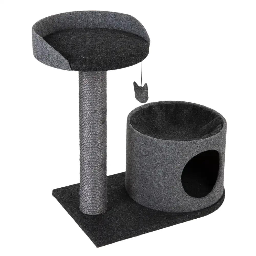 Rascador Piccolo para gatos - Gris/negro