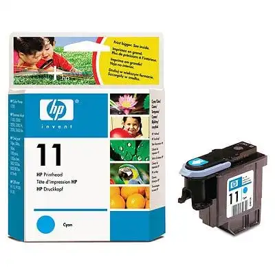 HP 11 Cabezal de Impresion Original Cian