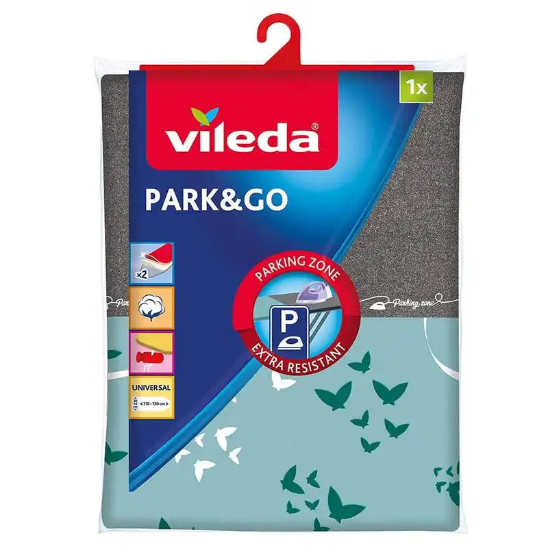 Vileda Park & Go Funda de Planchar con Zona Parking