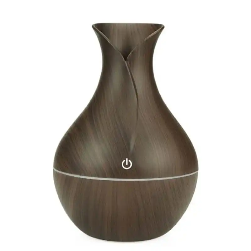 Basik Line Little Humidificador con Difusor de Aroma de 130ml LED Marrón Oscuro