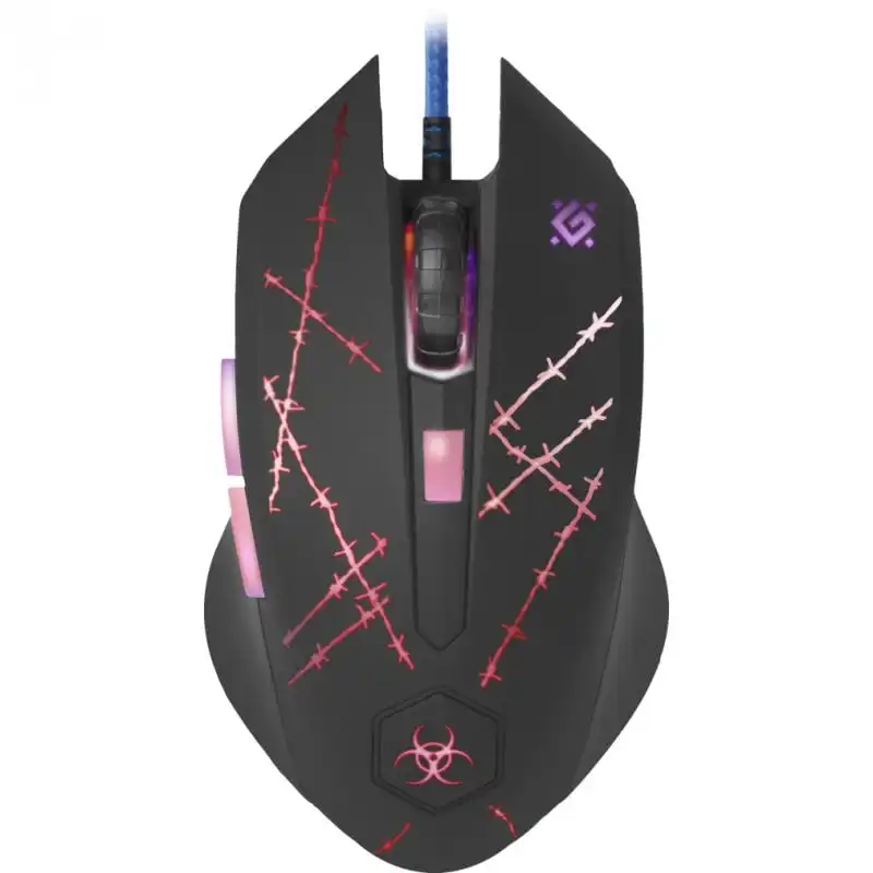 Defender Forced GM-020L 5 Ratón Gaming 3200DPI Negro