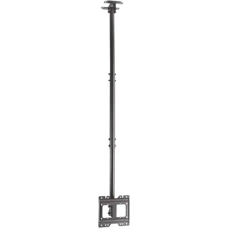 Aisens Soporte de Techo Giratorio Inclinable Extensible para Monitor/TV 50Kg de 23-43" Negro