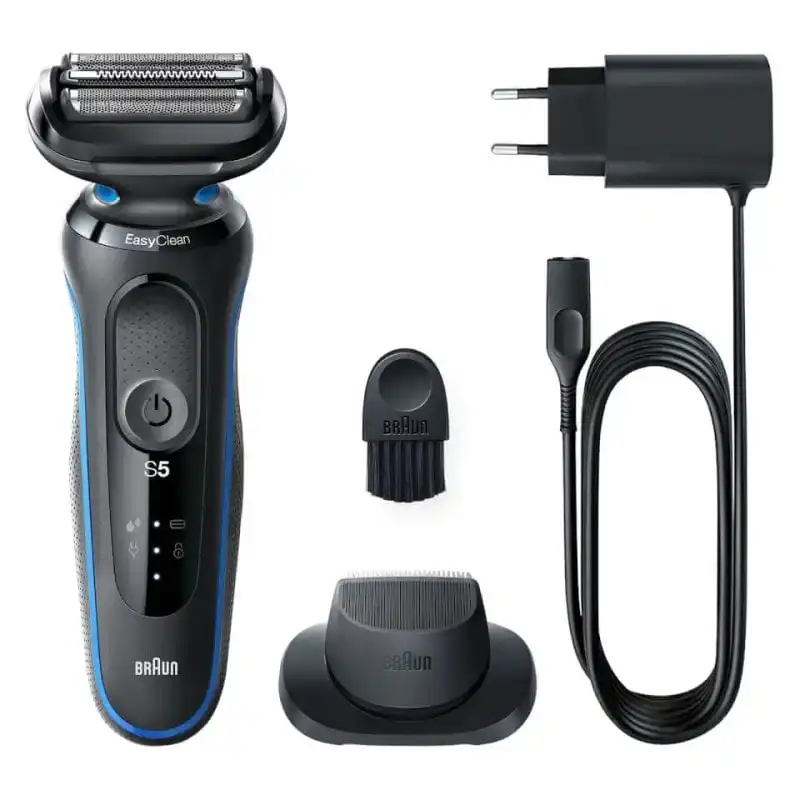 Braun 51-B1200S Series 5 Afeitadora Inalámbrica de Láminas Azul