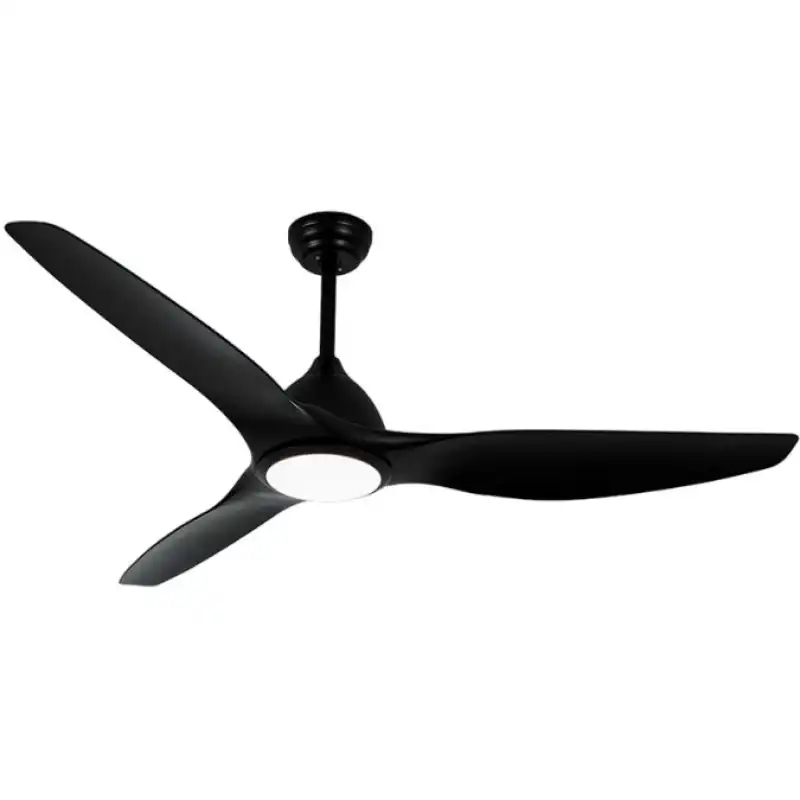 Create Wind Sail Ventilador de Techo Silencioso XL 163cm de diámetro 90W Con Luz Sin Wi-Fi Negro