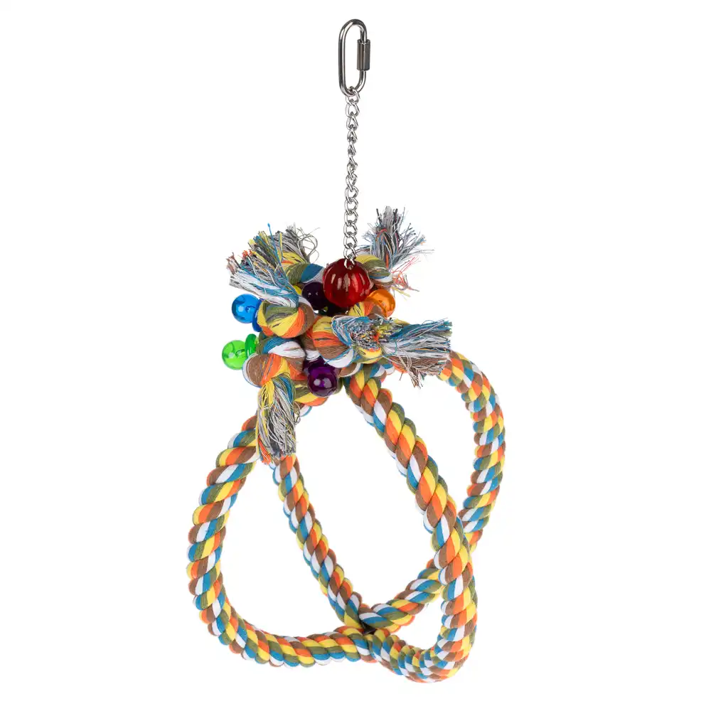 Columpio para pájaros TIAKI Corona  - Tamaño M: 23 cm (Diám)