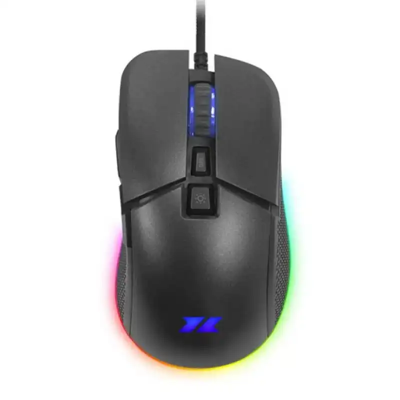 1Life Nuke Ratón Gaming RGB 6400 DPI Negro