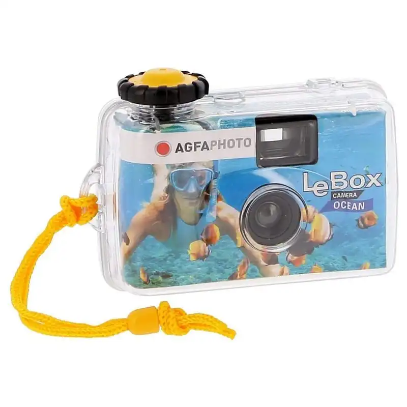 Agfaphoto LeBox Ocean Cámara Desechable Acuática 27 Exposiciones