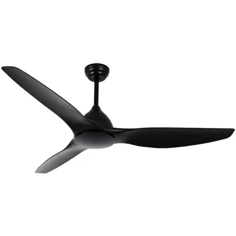 Create Wind Sail Ventilador de Techo Silencioso XL 163cm de diámetro 90W Sin Luz Sin Wi-Fi Negro