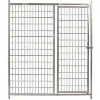 Frente Para Boxes Eco Con Puerta Para Perros 150 X 184 H. Cm